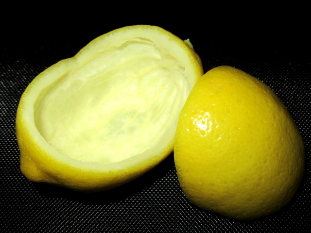 レモン釜の飾り切り方法,仕上げ