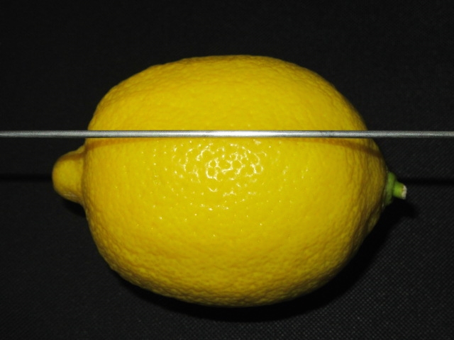 レモン釜の切り方,蓋
