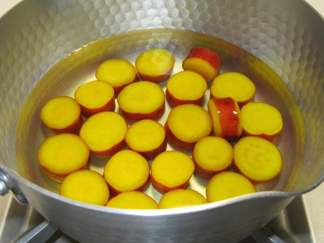 さつま芋の蜜煮,丸十