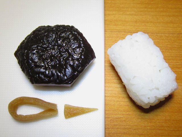 干し椎茸とかんぴょうの亀型寿司の作り方手順