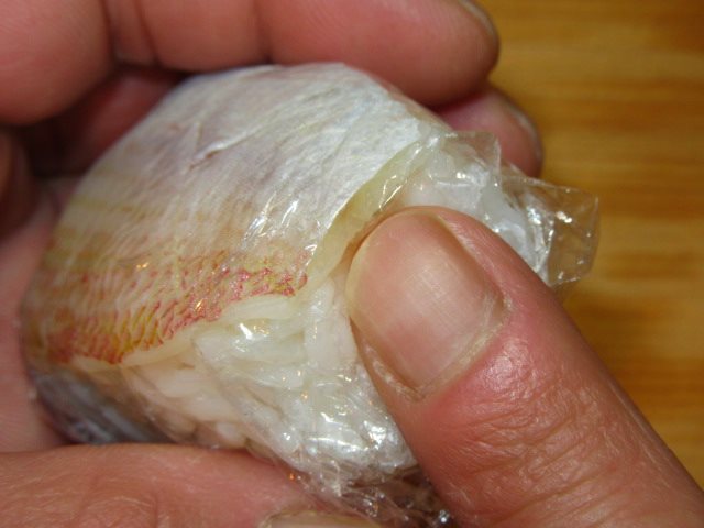小鯛の笹漬けを使ったひな寿司の作り方手順