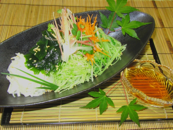 野菜素麺画像