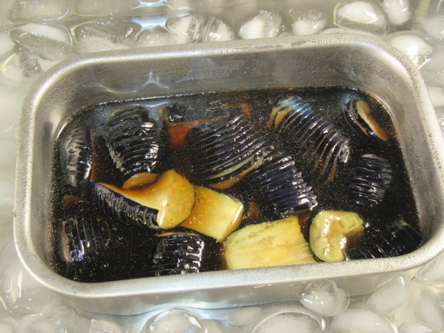 茄子の煮物レシピ画像