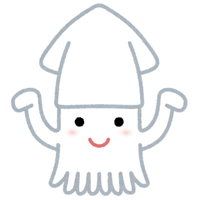 いらすとや,イカのキャラクター